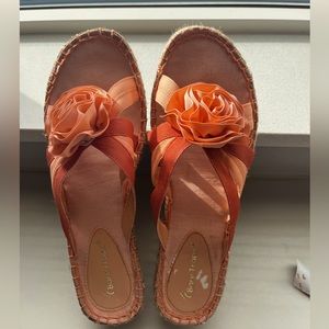 Bear Traps Low Wedge Rope Sandals